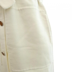 Áo vest dài da cừu Hermès HERMES Crude Cell 0101DA 631450