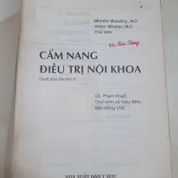 CẨM NANG ĐIỀU TRỊ NỘI KHOA  1031796