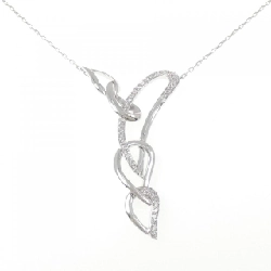 K18WG/18KTWG Dây chuyền kim cương - Hàng hiệu Authentic