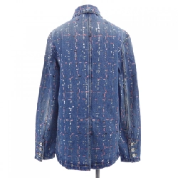 Áo khoác denim CHANEL METIERS D’ART LOOK 38 P75259V66855 633333