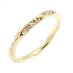 Nhẫn kim cương K18YG - Hàng hiệu Authentic