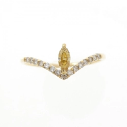 Nhẫn kim cương K18YG 0.09CT 670053