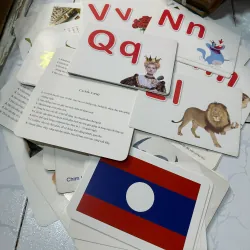 Bộ thẻ dạy trẻ thế giới xung quanh 95 thẻ 1008561