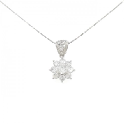 Dây chuyền kim cương PT900/PT850 1.00CT - Hàng hiệu Chính hãng