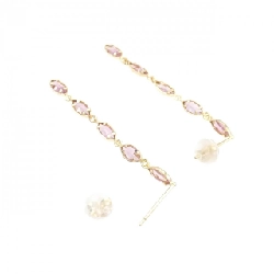 K18YG Tourmaline Bông tai 1.30CT - Hàng hiệu Chính hãng 876656