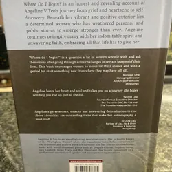 Where do i begin? Angeline V Teo hard cover 735789