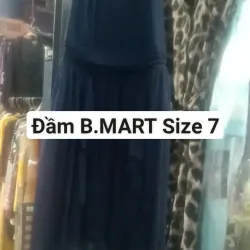 Đầm cổ yếm B.SMART size 7 971027