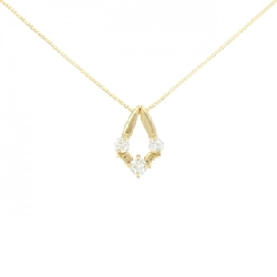 K18YG 2WAY Dây chuyền kim cương 0.30CT - Hàng hiệu Chính hãng 861381