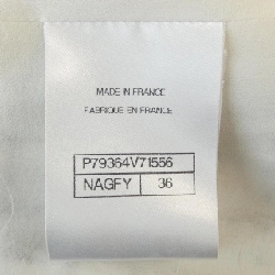 Áo khoác không cổ CHANEL 634805