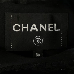 Jacket không cổ CHANEL P71842V63590 627780