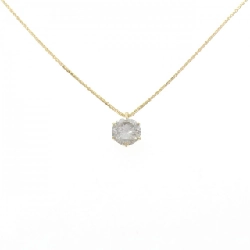 K18YG Solitaire Dây chuyền kim cương 1.151CT - Hàng hiệu Authentic