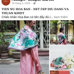 Khăn lụa Folksight chính hãng 970516