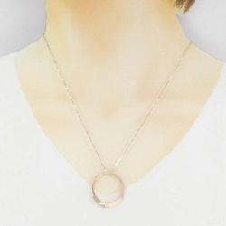 K18PG Dây chuyền kim cương 0.115CT - Hàng hiệu Chính hãng 860334