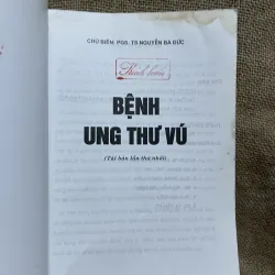 Bệnh ung thư vú - CHỦ BIÊN: PGS. TS NGUYỄN BÁ ĐỨC- khổ lớn  977949