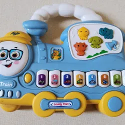 Đồ chơi tàu lửa Lovely Train có nhạc cho bé - phát triển não bộ 1000045