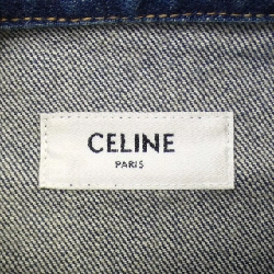 【Mã giảm giá】Áo khoác denim CELINE 637217