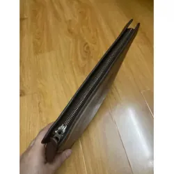 Clutch nam size 27*19*6 da thật 2hand 928778