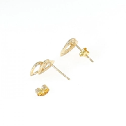 K18YG Bông tai hình trái tim - Hàng hiệu Chính hãng 869200