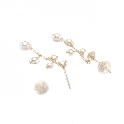 K18PG Bông tai Cubic - Hàng hiệu Chính hãng 869650