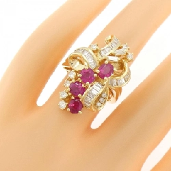 Nhẫn Ruby K18YG 2.02CT - Hàng hiệu Chính hãng 850574