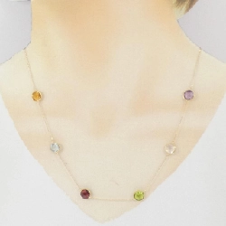 K18YG Đá màu Dây chuyền - Hàng hiệu Chính hãng 856264