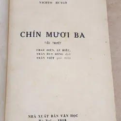 Tiểu thuyết CHÍN MƯƠI BA (Victor Hugo) - 507 trang 731439
