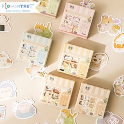 3 Hộp sticker 45 miếng trang trí sổ hàn quốc cute - VPP THIÊN ÁI TA014 178070