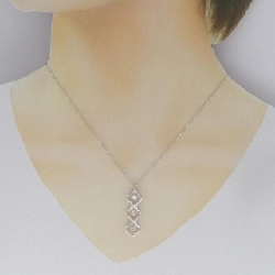 K18WG Dây chuyền kim cương 0.30CT - Hàng hiệu Chính hãng 860178