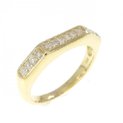 Nhẫn kim cương K18YG 0.20CT - Hàng hiệu Authentic