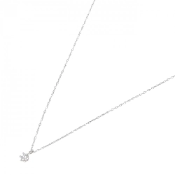 Dây chuyền kim cương Solitaire PT900/PT850 0.05CT - Hàng hiệu Chính hãng 860386