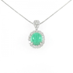 Dây chuyền Emerald PT900/PT850 6.01CT - Hàng hiệu Chính hãng