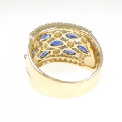 Nhẫn Sapphire K18YG 1.75CT - Hàng hiệu Chính hãng 849935