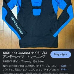 Áo giữ nhiệt dài tay Nike Pro COMBAT 381311