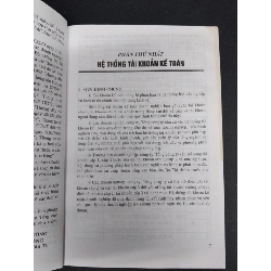 Hệ thống tài khoản kế toán quyển 1 2015 mới 80% ố, bẩn HCM1906 Bộ tài chính SÁCH GIÁO TRÌNH, CHUYÊN MÔN 923094