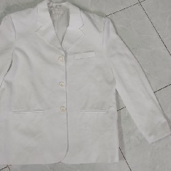 Khoác vest blazer trắng 10201