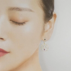 K14YG Bông tai Ruby - Hàng hiệu Chính hãng 869940