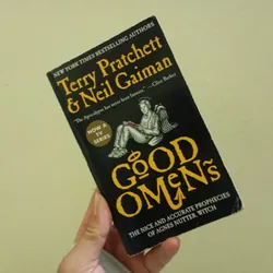 Good omens, sách ngoại văn tiếng Anh english book tiểu thuyết 