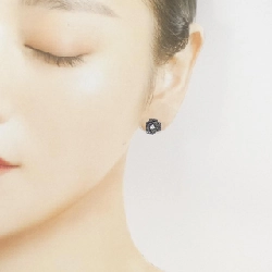 K18WG/K18BG Bông tai kim cương hồng 0.88CT - Hàng hiệu Chính hãng 874460