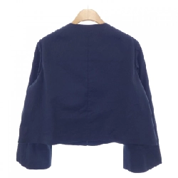 Bộ sưu tập LANVIN - Áo khoác không cổ - Hàng hiệu Authentic 823880