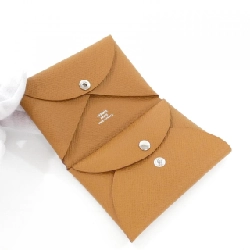 【Sản phẩm chưa sử dụng】Ví tiền Hermes Calvi Duo 083035CK 621417