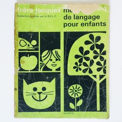 Frère Jacques, méthode de langage pour enfants 1 (Sách trước năm 1975) 74749