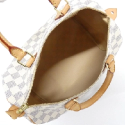 Túi xách Boston Louis Vuitton Damier Azur Speedy 30cm N41533 614686