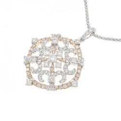 K18WG/K18PG Dây chuyền kim cương 1.50CT - Hàng hiệu Chính hãng 863220