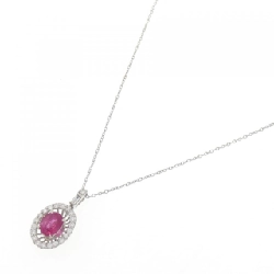 Dây chuyền ruby PT900/PT850 0.86CT - Hàng hiệu Chính hãng 862167