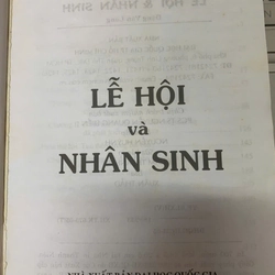 LỄ HỘI & NHÂN SINH - ĐẶNG VĂN LUNG 532021