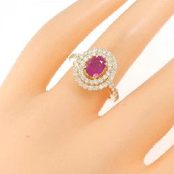 Nhẫn Ruby K18YG 1.146CT 667336
