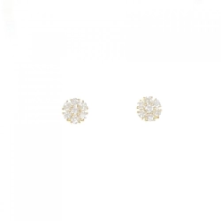 K18YG Bông tai kim cương 0.30CT - Hàng hiệu Chính hãng