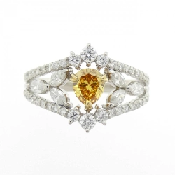 Nhẫn kim cương PT950/K18YG 0.440CT - Hàng hiệu Authentic 856117