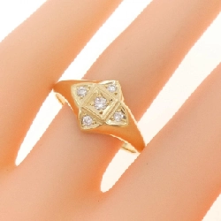 Nhẫn kim cương K18YG 0.13CT - Hàng hiệu Chính hãng 851265