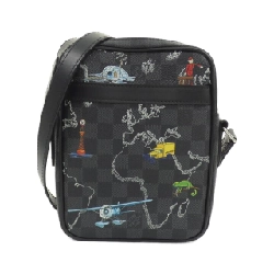 Túi đeo vai Louis Vuitton Damier Graphite Map Danube N40239
